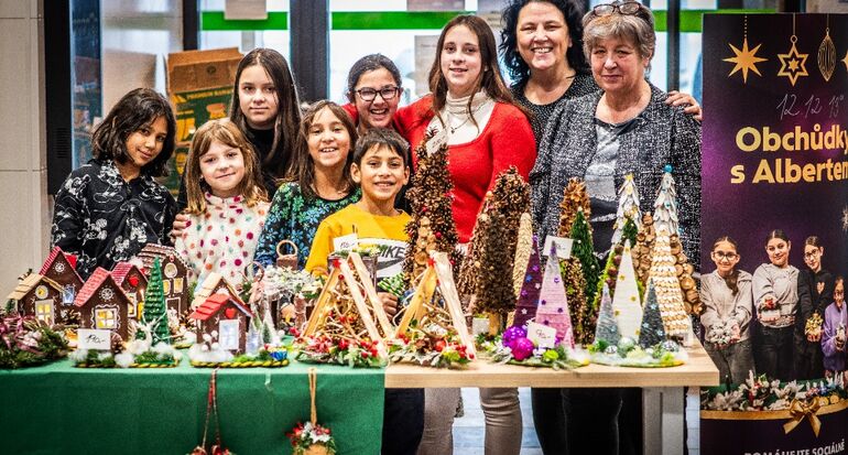 Adventní obchůdek v ALBERTU Česká Lípa